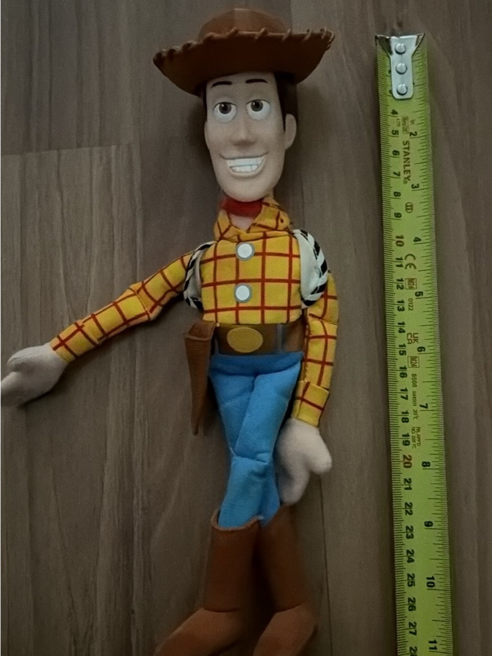 Woody Cowboy Plush Doll - Yellow & Blue Western Outfit